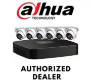 Dahua 8-Ch NVR +6 x 4MP Night Color Analytics+ Eyeball Camera Security System