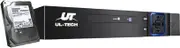 UL-TECH 1080P HD 4 Channel 4TB 5-in-1 CCTV Security System Digital Video Recorder, Black