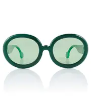 [The Animals Observatory] The Animals Observatory x Yuma Labs round sunglasses One Size green