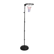 Netball Ring with Stand Portable Pole Height Adjustable