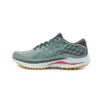 在飛比找ETMall東森購物網優惠-MIZUNO WAVE INSPIRE 20 慢跑鞋 灰綠黃