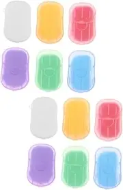 ARTSEWPLY Portable Travel Soap Paper Sheets Compact Hand Washing for Outdoor Camping Hiking and Travel Assorted Fragrances
