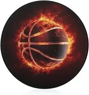 Chopping Blocks, Basketball in Fire Printed Chopping Block,fruit Chopping Block,thickened Chopping Block,round Chopping Block