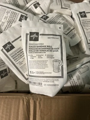 Bulkee Lite Sterile Gauze Bandage, 4.5 x 4.1 yd., Box of 12