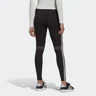 adidas 長褲 Originals S3 STR Tights 黑 白 女款 緊身褲 束褲 運動休閒【ACS】 GN4504