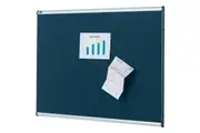 Quartet Embossed Foam 120x90cm Bulletin Pin Board Stationery w/ Aluminium Frame