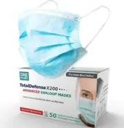 1000 DRE Health Blue Ear loop 3 Layer Protective Face Masks 20 Boxes- 50ct Box