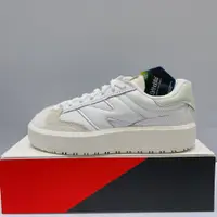 在飛比找蝦皮商城優惠-New Balance CT302 女生 白色 皮革 厚底 