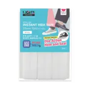 Iron-On Instant Hem Tape 25Mm X 10M (1 Inch X 11 Yds) White [ 78001 ]