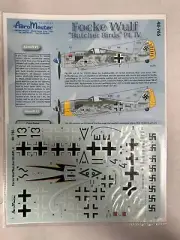 NEW AeroMaster 48-765 Focke Wulf Butcher Birds Model Airplane 1/48 Decal (ZH3)