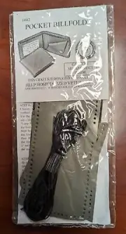 Pocket Billfold, Craft Kit, Sealed, Grey in Color, Model 1042, No. 13