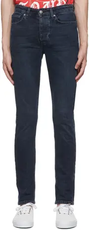 Chitch slim-cut jeans 38,28,29,30,31 Black