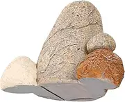 VILLFUL Key Rock Hiders Outside Key Lock Box Stone Shape Holder for Garden Storage Box Outdoor