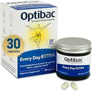OptiBac Probiotics For every day EXTRA Strength Pack of 30 Capsules
