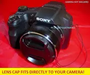 SNAP-ON FRONT LENS CAP DIRECT to CAMERA :Cyber-shot SONY DSC-H300 DSCH300 H-300
