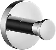 (Roob Hook) - Aothpher 304 Stainless Steel Chrome Finished Towel Hook,Modern Chrome Towel Robe Hook Luxury Circle Base Bathroom Accessory