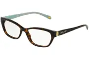 TIFFANY & CO . eyeglasses TF2114 8015 - Tiffany Blue / Havana Brown - Womens