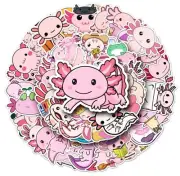 10 Stickers*Randomly Picked* Axolotl. You Will Receive 10 Random Stickers New