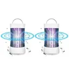 2X Electric Mosquito Killer Lamp USB UV Insect Fly Pest Bug Zapper Catcher Trap