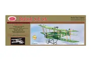 Guillow's SE5-A - Laser Cut Balsa Plane Model Kit