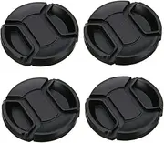 BELLIFFY 4pcs Center Pinch Camera Lens Cover Protector for Vlog Camera Accessories