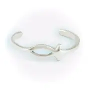 ICHTHYS Toe Ring - SOLID 925 Sterling Silver - One Time Offer!