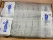 Qty 500 Kimble 5 x 1/10 ML Glass Serological Sterile Plugged Pipets Coded Blue