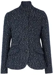 Rag & Bone Slade Bouclé Tweed Blazer - Blue - 8 (UK12 / M) 8 (UK12 / M)
