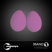 Mano Percussion EM100 Egg Shaker Pair (Purple)