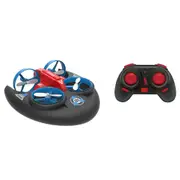 Toys for Boys Age 8 to 13, 3 in 1 Water Land and Air RC Boat RC Car, 2.4 GHz High Speed Remote Control Boat Car, Red