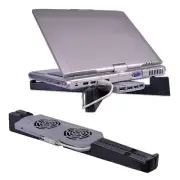 Coolmax 12011 "X" Notebook Cooling Stand w/4-Port USB 2.0 Hub (Gray/Black)