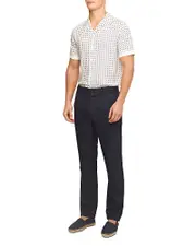 Orlebar Brown Cornell Tailored Fit Linen Trousers
