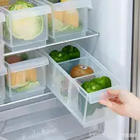 在飛比找樂天市場購物網優惠-保鮮盒冰箱專用收納神器分隔置物盒蔬菜收納箱廚房收納盒子儲物盒