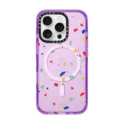 iPhone 16 Pro Impact Case MagSafe Compatible Colorful Granite by Poketo