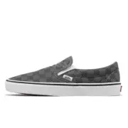 Vans Classic Slip On Monogram Pewter, Style#VN0A7Q5DPWT, Size M9.5/ W11, Gray