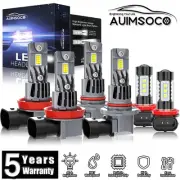 For Nissan Quest 2011-2017 Mini Passenger Van 4-Door 3.5L 6x LED Headlight Bulbs