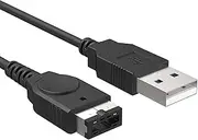 Dgzfle GBA SP Charger 3.9ft USB Cable for Nintendo DS Original Console(NDS)/ Gameboy Advance SP (GBA SP) USB Power Charger Cable (Black)