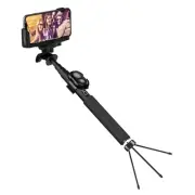 Cygnett GoStick Bluetooth Selfie-Stick and Tripod with Universal Phone Cradle