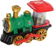 Interactive Spray Train Toy for Boys and Girls Electric Train Toy Musical Lighting Effects Sturdy Plastic Green
