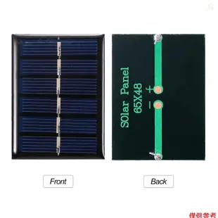 Sun6 0.3W 3V迷你太陽能電池板多晶硅小型太陽能電池DIY防水露營便攜式動力太陽能電池板兼容玩具燈風扇花園泵