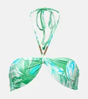 [Melissa Odabash] Melissa Odabash Canary floral bikini top AU 10 blue