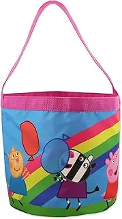 Astley Baker Davies Peppa Pig Girls Collapsible Nylon Bucket Gift Tote Bag