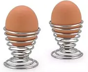 1pcs/2pcs/3pcs Boiled Eggs Holder Steel Spring Wire Tray Egg Cup Cooking Tool
