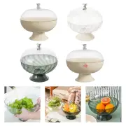 Fruit Bowl Basket with Lid Fruit Stand Fruit Basket for Fruit Vegetable Storage