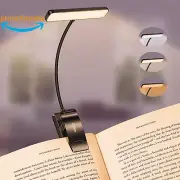 Book Light Reading Bed Memory Function Eye Caring 3 Color 19 LED Rechargeable