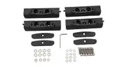 Rhino Rack RCP Roof Rack Base Kit (x4) NISSAN XTRAIL 07-14 RCP19-BK