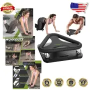 High-Performance Ab Roller with Knee Mat - Ultimate Strength Workout Trainer