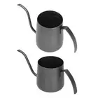 304 Stainless Steel PTFE Gooseneck Kettle W/Inner Scale Pour Over Coffee Pot JY