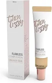 Thin Lizzy Concealer Crème, Waterproof Miracle Makeup That Covers Blemishes & Imperfections All Day Long, Minx