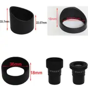 Microscope Eyepiece Rubber Cover Eye Cups Accessories for Microscope Telescopes